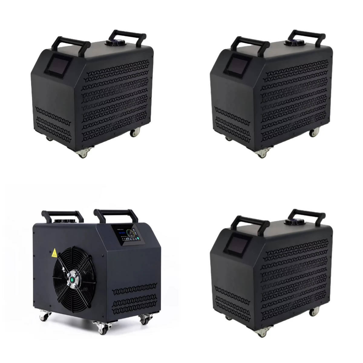 STLF Water Chiller 1hp Recovery Water Cooler Ice Bath Water Chiller Compressor and Pump Remote Control Home Use
