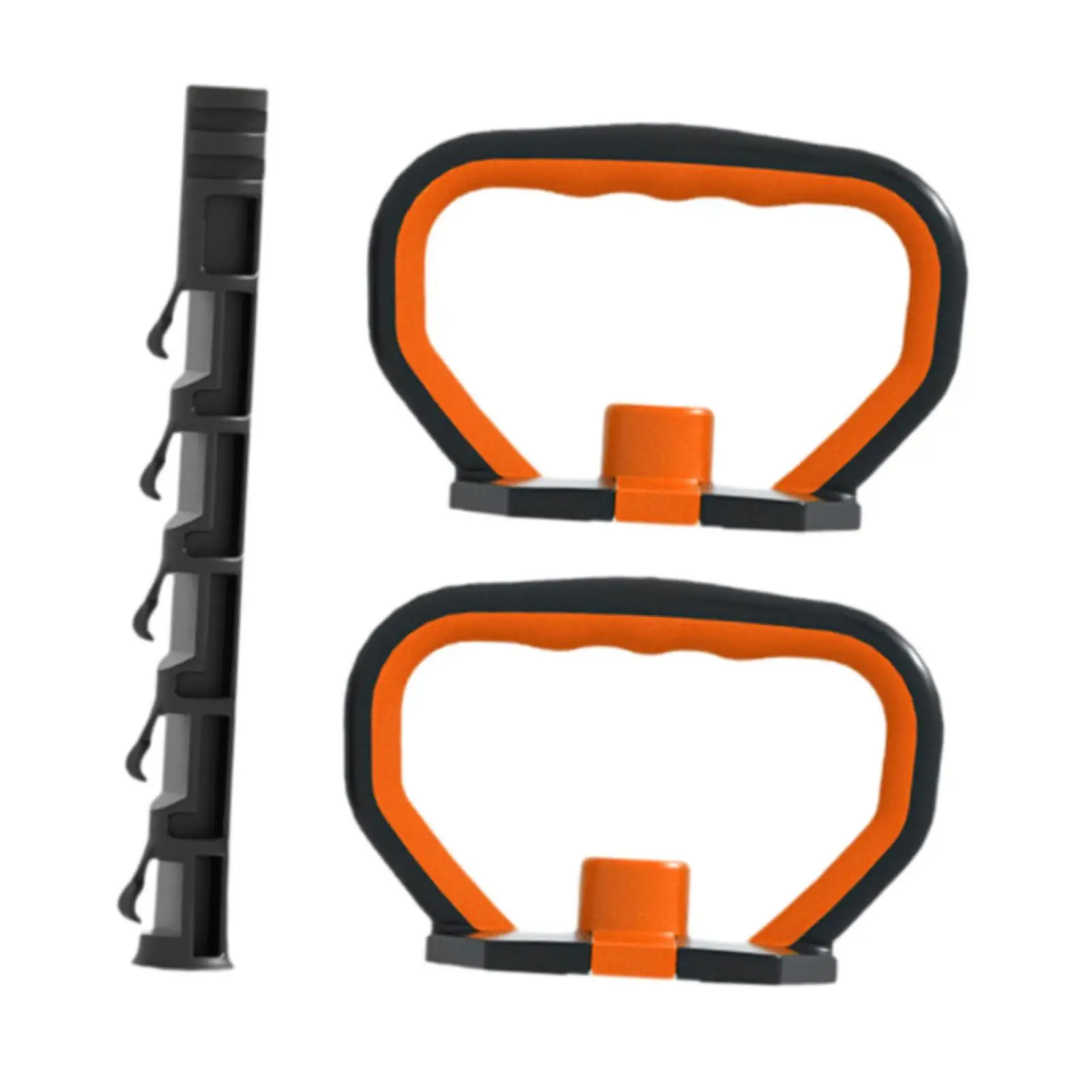 Multifunctional Kettlebell Handle Kit Nonslip Ergonomic Grip for Dumbbell Weight Plate Strength Training Home Gym Fitness