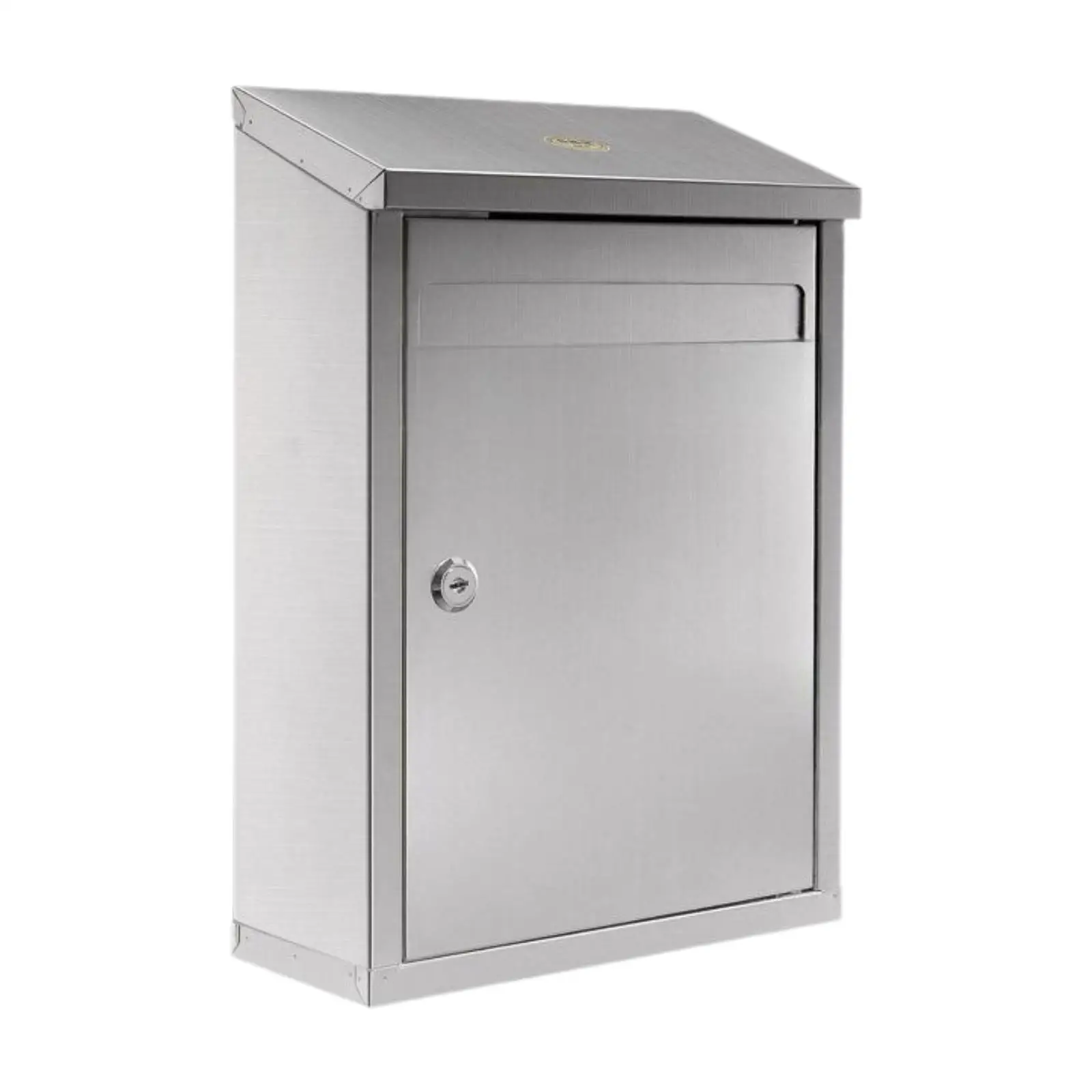 Wall Mount Mailbox with Key Lock Suggestion Box for Business Outside Hotel