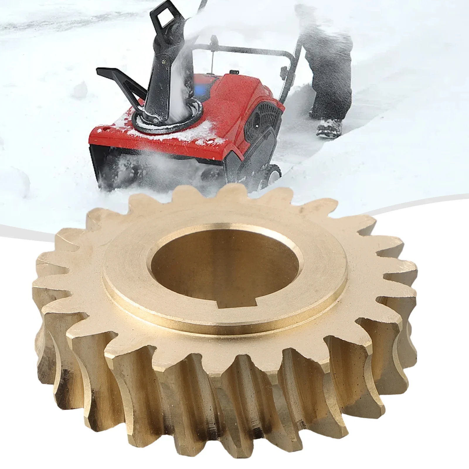 Worm Gear 22T For FOR Craftsman Snowblower 536.881800 536.887995 536.887996 622505x105A 624604x43B Dual Stage Snow Thrower