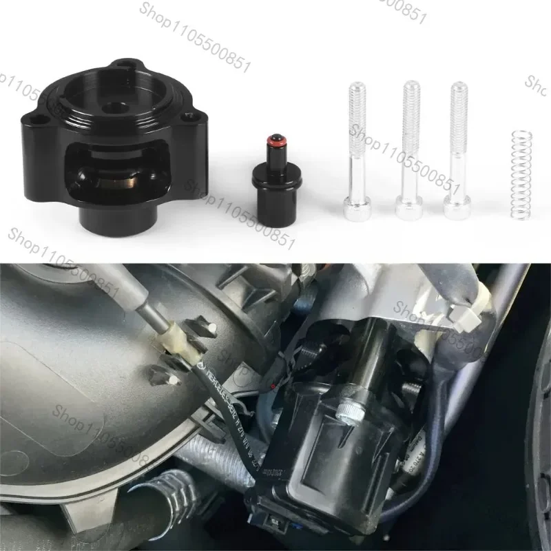 

Aluminum Car BOV Adapter DV+ Blow Off Diverter Valve T9458 fit C180 C250 C300 BOV