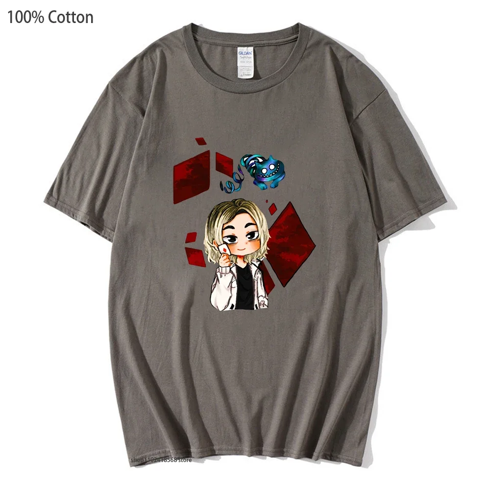 Alice In Borderland Graphic T-Shirts Cute Chishiya Tshirts Men Cartoon Streetwear Women Harajuku Casual Anime Tees 100% Cotton