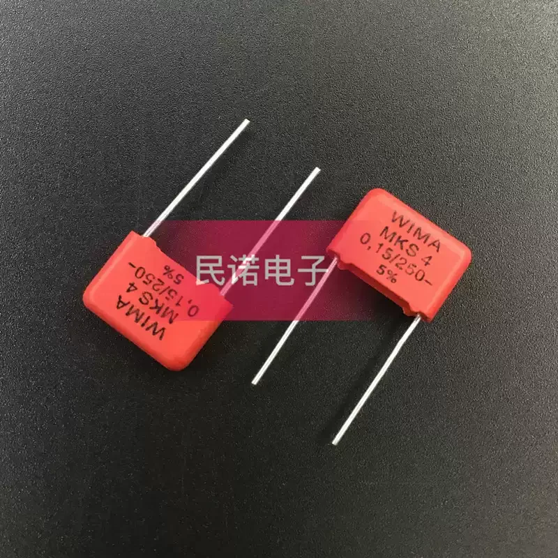 10-100pcs-capacitor-wima-mks4-250v-015uf-250v-154-150nf-com-espacamento-entre-pinos-de-10mm