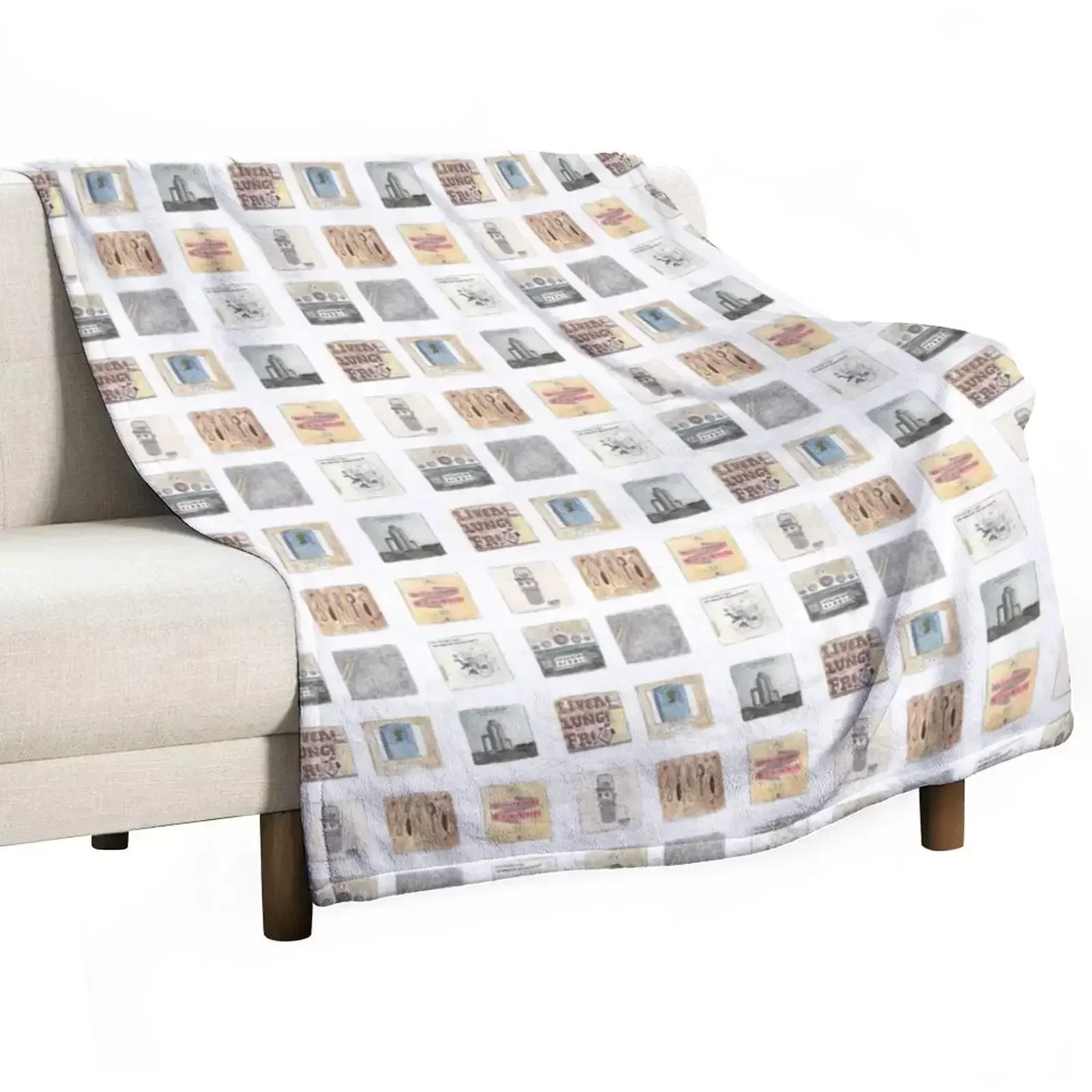 

Watercolour albums - Frightened Rabbit Throw Blanket Wrinkle Resistant Lightweight Blanket