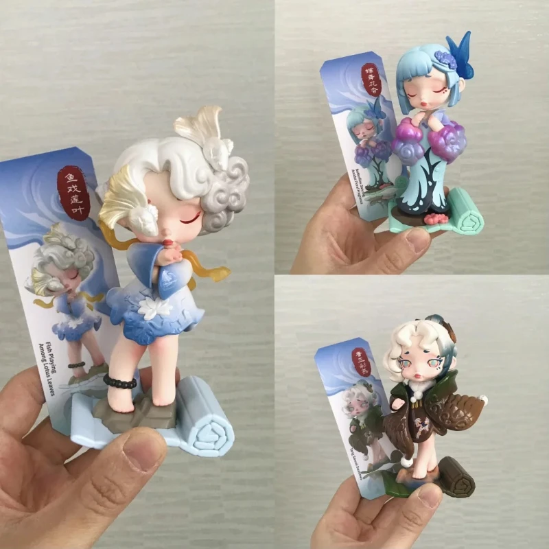 

Laura Mystical Book Series Blind Box Toys Doll Guess Bag Cute Anime Figure Mystery Box Desktop Ornaments Gift Collection Gift