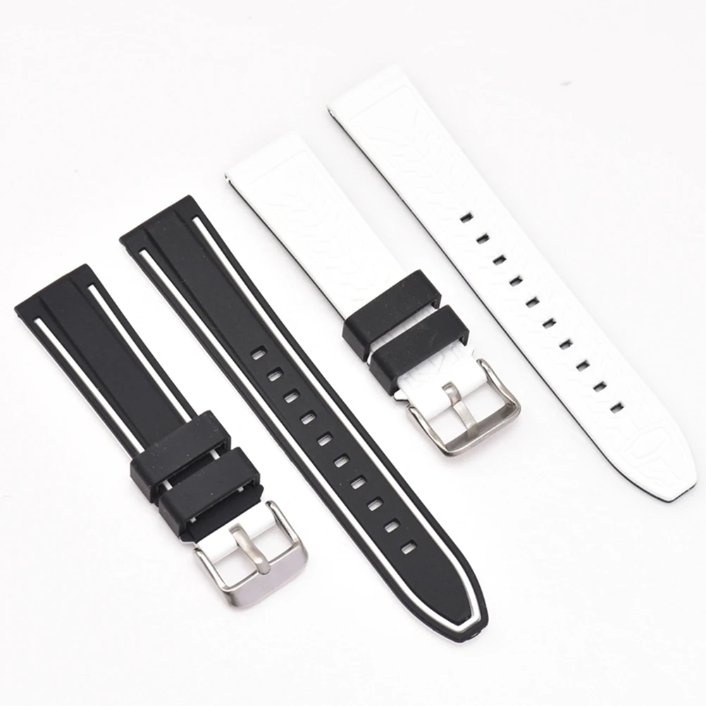 

Two-tone Stylish Band Accessory Straps Two- Replacement for Simple Smartwatch Wristband