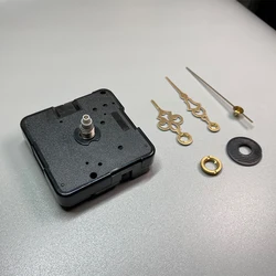 Su HS88 Silent Plastic Mechanism For Wall With 9107 Gold Hands Accessory Diy Quartz Clock Movement