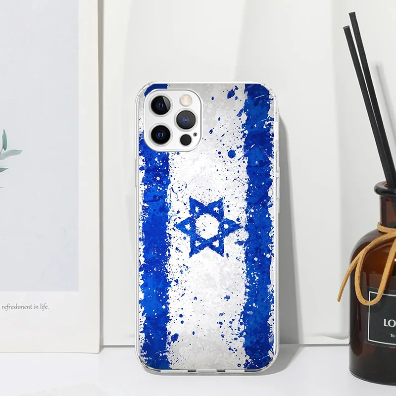 David Jewish Star Symbol Phone Case For Iphone 16 15 14 13 Pro Max 12 Mini 11 X Xr Xs 7 Plus 8 + Se 2020 Art Fundas Back Cover