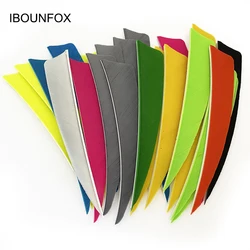 50 Pcs 4 Inch Carbon Arrow Feathers Fletching RW Shield Cut Turkey Feathers Fletches Archery Bow Hunting Accessories