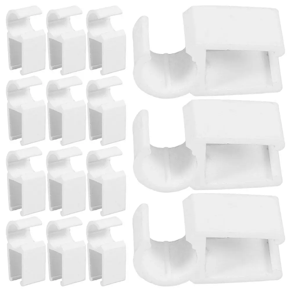 30Pcs Whiteboard Pen Clip Sturdy Plastic Pen Holder Portable Marker Holder for Dry Erase Board Office Classroom Use