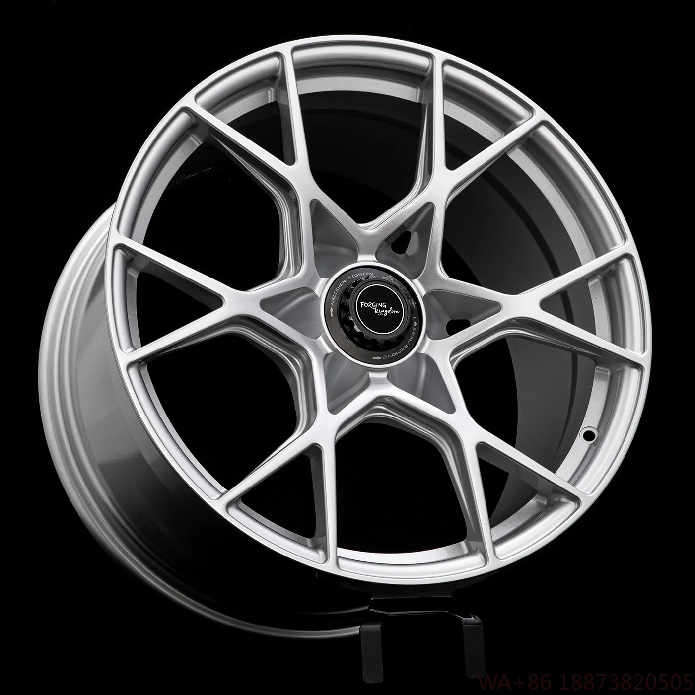 Xianglun FORGING KINGDOM Custom Forged Aluminum Alloy Wheels Central Locking Style Multi-Spoke Design High-end CNC Machining