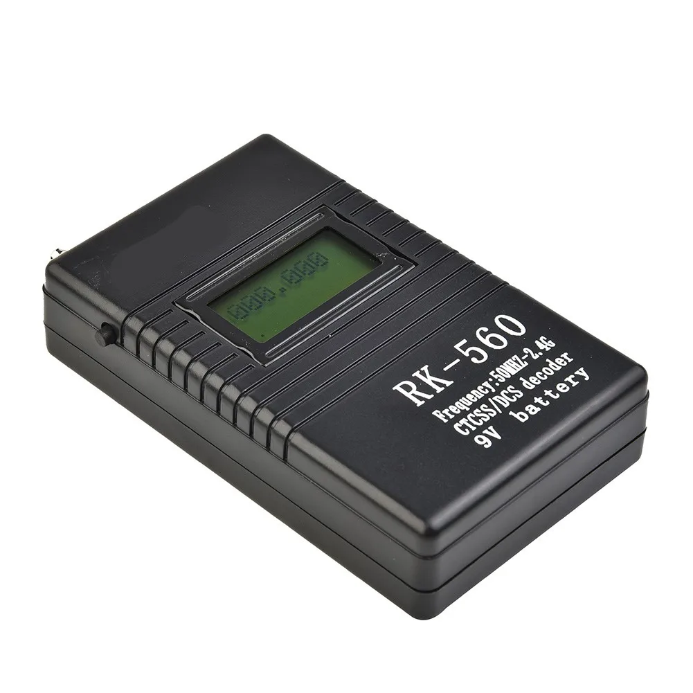 RK560 Frequency Professional Portable Frequency Counter 560 for Testing Radios with for dcs and CTCSS Frequencies