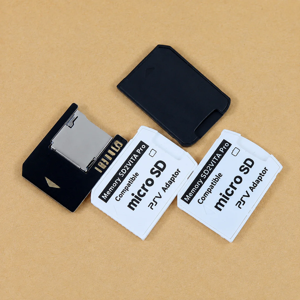 SD2VITA Memory Card Converter for PSVITA PSV1000 2000, TF Card Adapter and Reader Card Slot