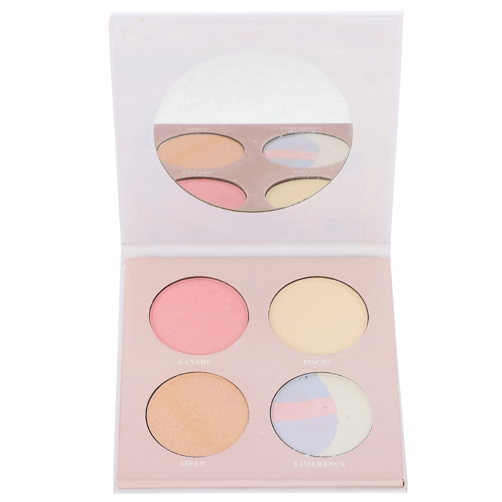 Palette de maquillage 4 couleurs, hautement pigmentée, longue durée, ombre à paupières, usage professionnel quotidien