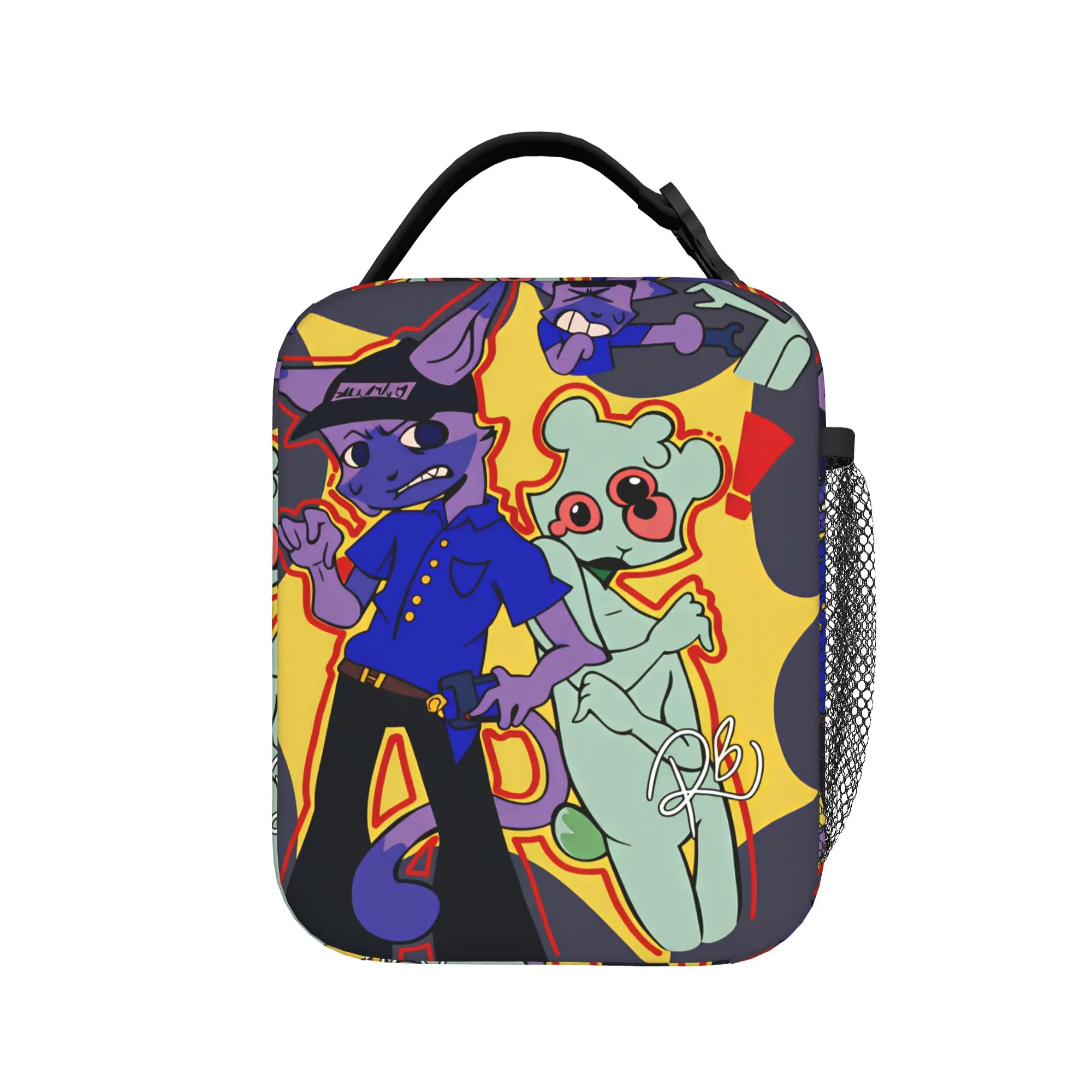 Animal Hospital Anomaly Lunch Bag  Portable Zipper Lunch Box Child Outdoor Picnic Cooler Bag Casual Oxford Tote Food Bags
