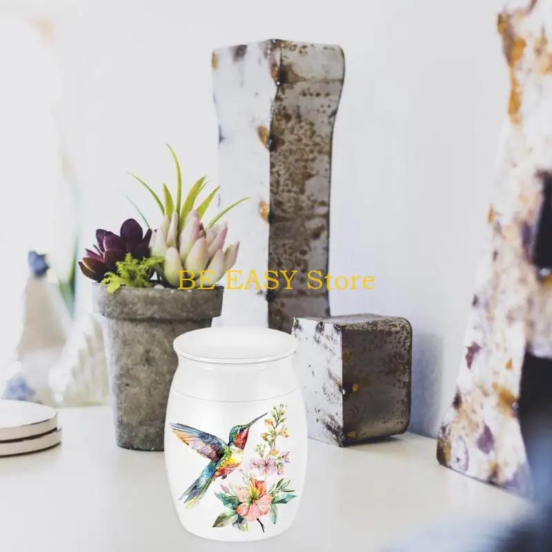 E28F Thin Oxidation Resistant Aluminum Jar Highlighting Calm Theme And Elegant Cenotaph Plan In Assorted Dyes
