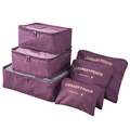 6Pcs Wine Red