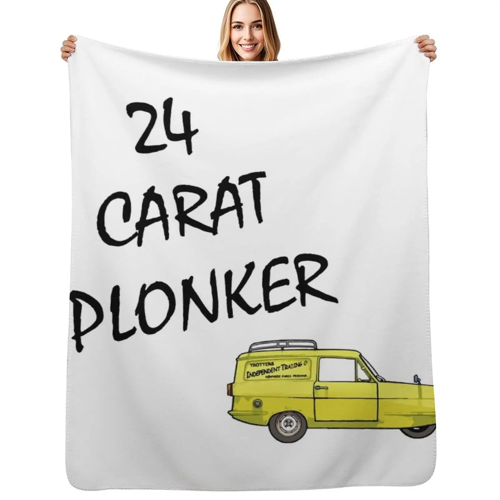 

24 carat plonker V2 Throw Blanket Decorative Sofas Soft Summer Sleeping Bag Blankets