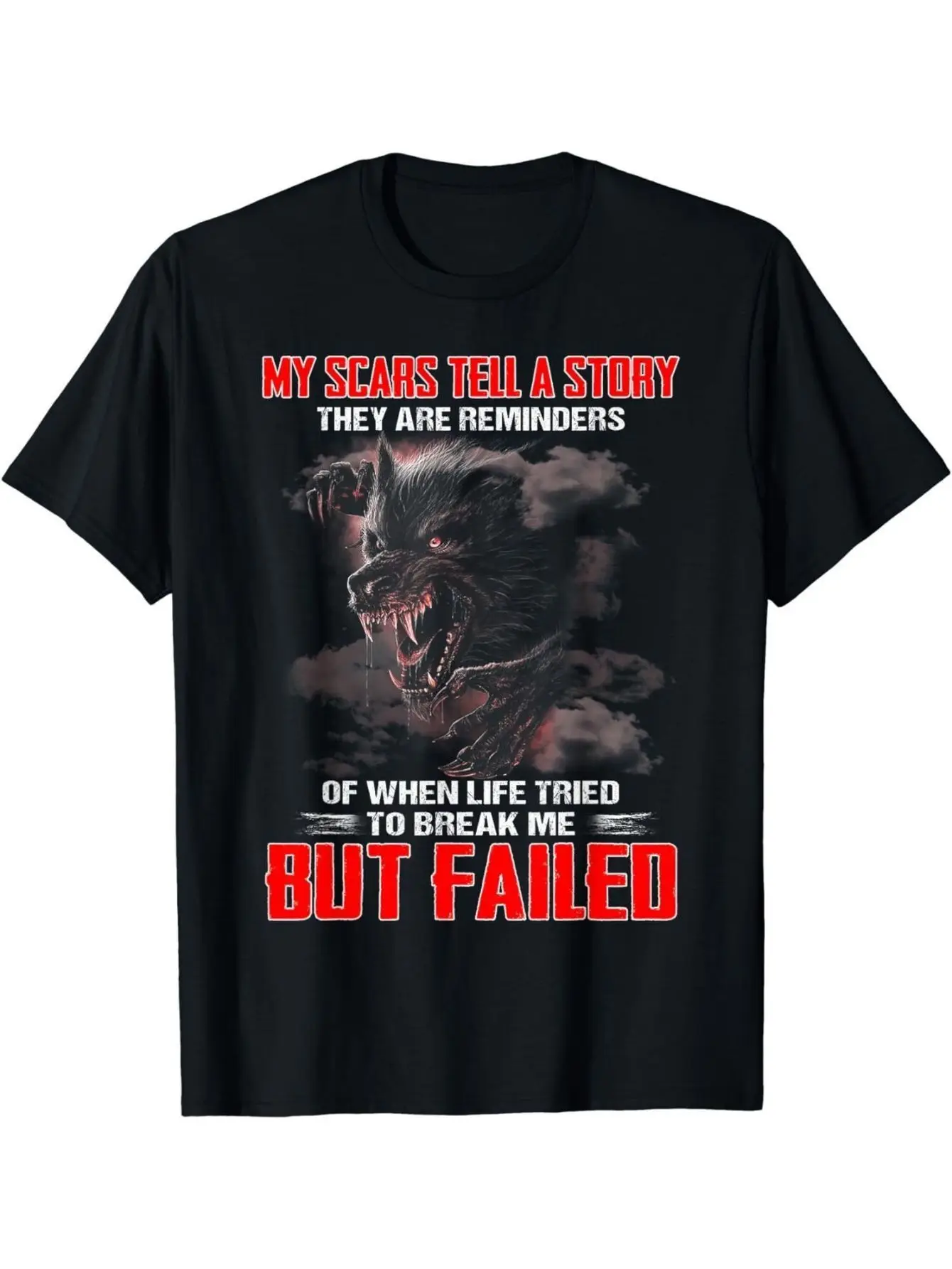 

Футболка с графическим принтом волка для мужчин и женщин — 100% хлопок, 180 г/м2, футболка обычного кроя с короткими рукавами, повседневная рубашка, которую можно стирать в машине