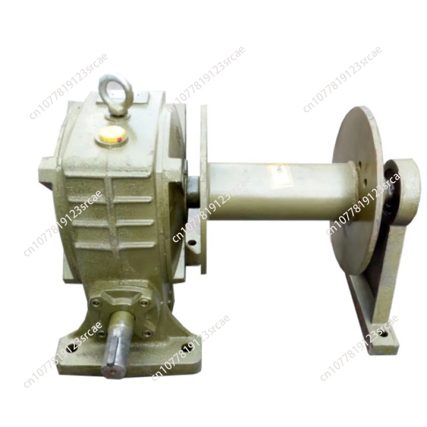 Small grain hoist feeding machine crane worm gear worm WD50/60 gear reducer with reel gearbox