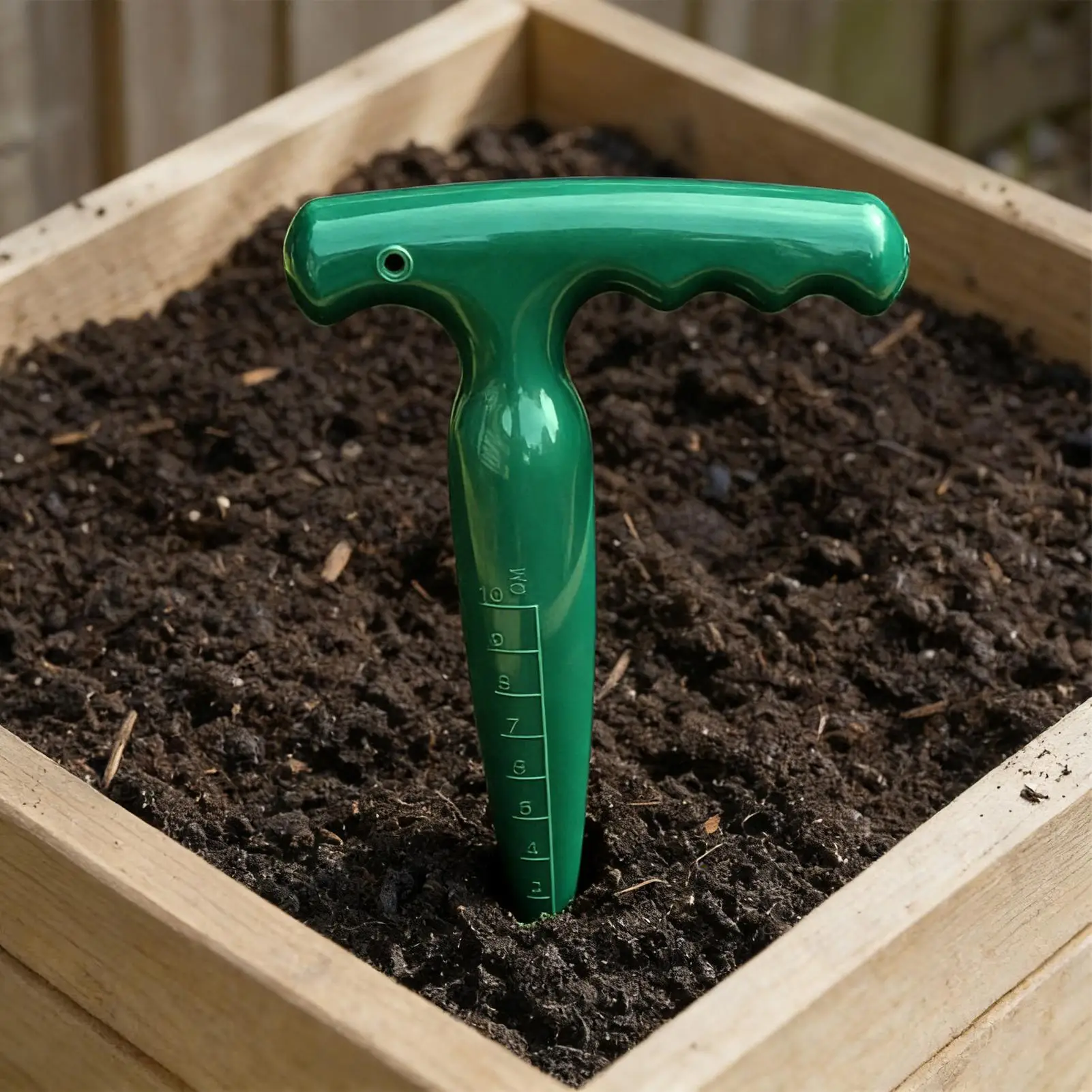 Long-handled Hole Digger For Seedling Cultivation Gardening Seeder Sowing Hand Tool Plant Hole Digger For Transplanting Planting