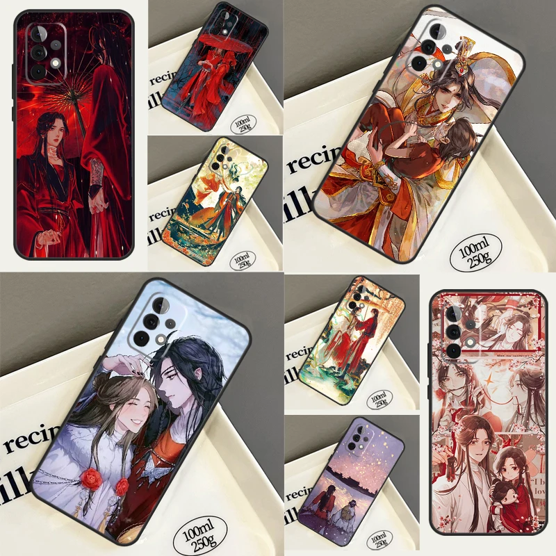 Heaven Official's Blessing Case para Samsung Galaxy A53, A33, A13, A52, A32, A12, A50, A51, A71, A21S, A52S, A54, A34, A14