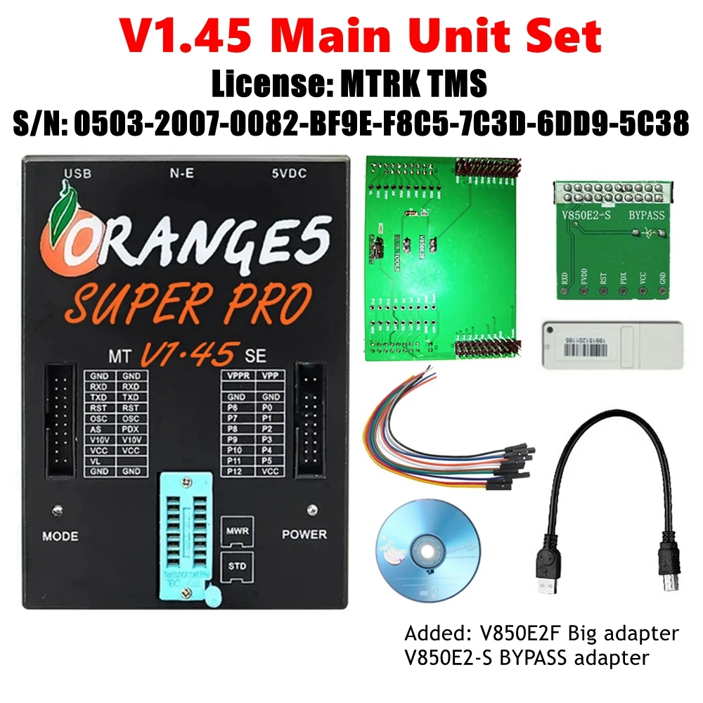 Orange 5 V1.45 Vollständiger Lizenz Mehr Autorisierungsprogrammierer OEM Orange 5 mit Volladapter Orange 5 Programmierer Hohe Qualität Orange 5 – Detail 14