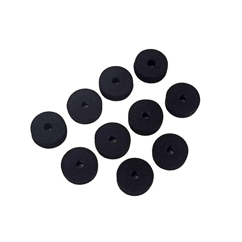 10pcs Felt Washer Felts Crash Cymbal Clutch Drum Stand