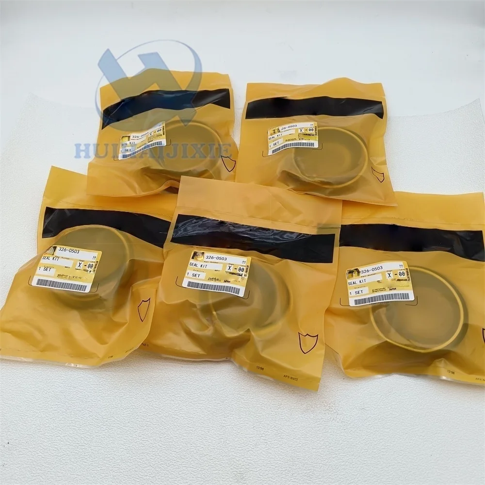 

Комплект уплотнений гидравлического цилиндра 326-0503 3260503 Уплотнительное кольцо для колесного погрузчика CAT 938H 950H