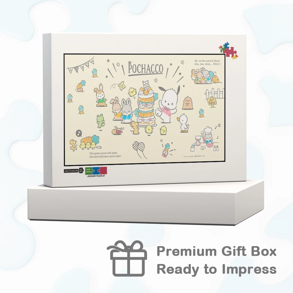 Pochacco Sanrio Cartoon Duże Puzzle dla Dorosłych Miniso Japoński Styl Anime Seria Postacie Gry Puzzle Zabawki Edukacyjne dla Dzieci