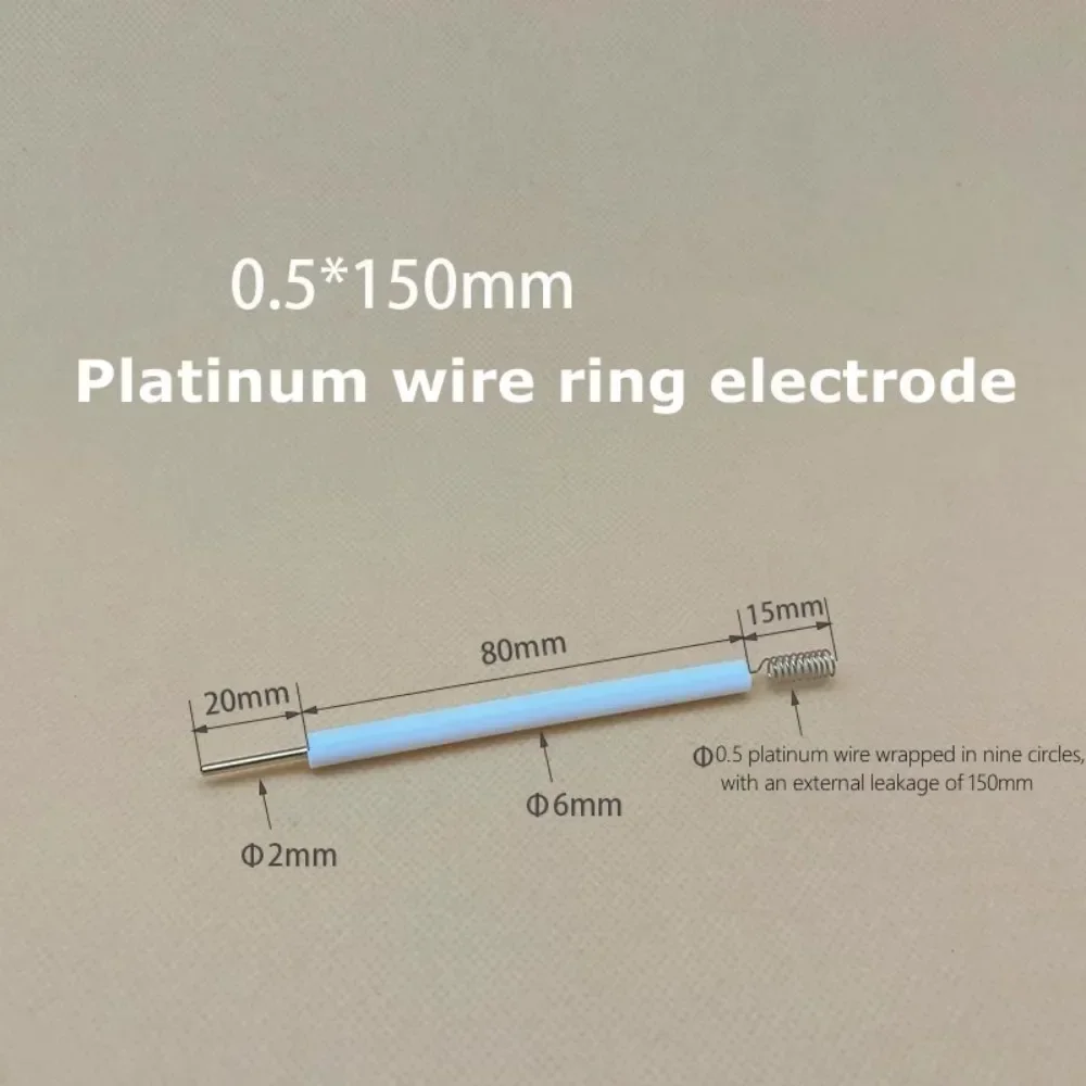 

Platinum wire electrode, spiral platinum wire electrode, platinum wire ring electrode, electrochemical contrast electrode.