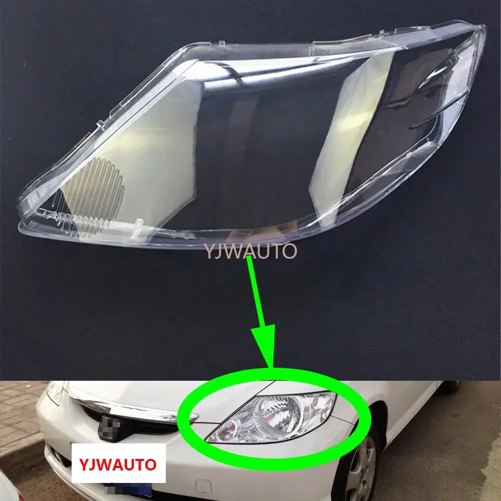 

For Honda Fit Jazz Sedan 2003 2004 2005 2006 2007 2008 Headlight Lens Car Headlamp Cover Replacement Glass Auto Shell Cover