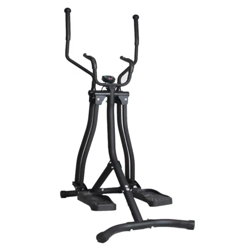 Mini Adjustable Silver Swing Air Walker Cross Trainer Leg Exercise Fitness Equipment