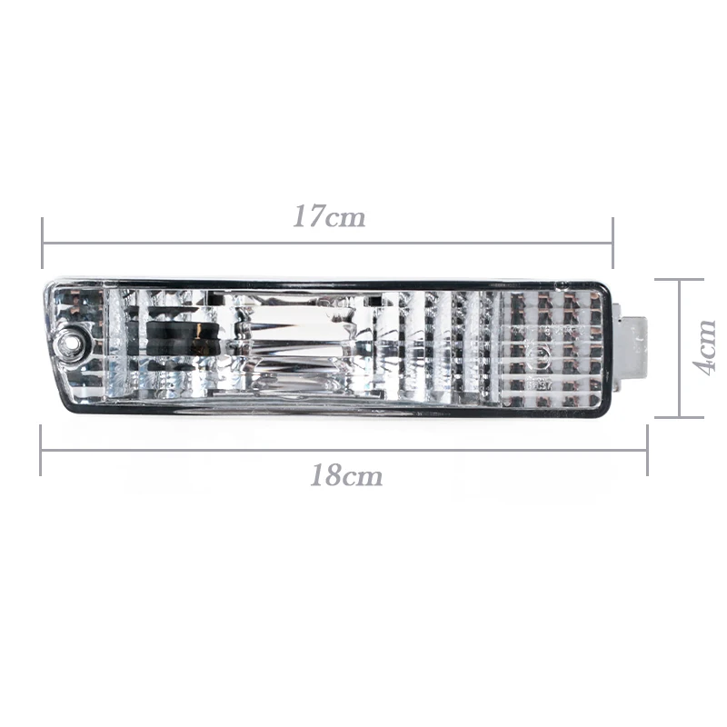 For Volkswargen Vw Golf 2 Mk2 Jetta 2 Mk2 1980-1992 Front Bumper Lights Fog Lights Driving Lights Daytime Running Lights No Bulb