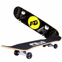 Wholesale Cheap Skate Board Custom 31inch 7 Layer Maple Wood Skateboard for Kids and Teenagers