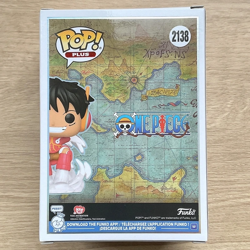 Rare Limited Edition Funko Pop One Piece Monkey D Luffy Egghead Island Metallic #2138 Vinyl Figure Collectible Model Gift - view 4