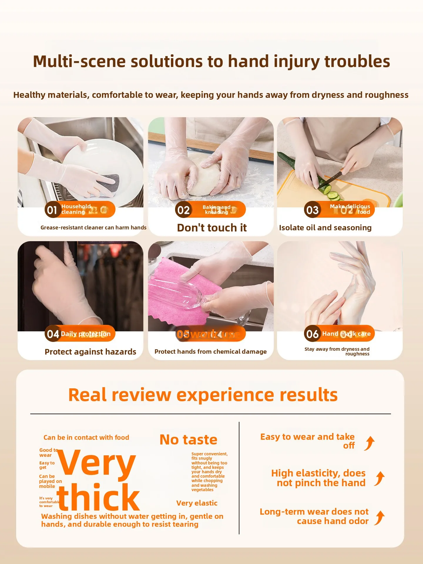 

Одноразовые утолщенные нитриловые перчатки для пищевой промышленности, кухни, приготовления пищи, а также перчатки из ПВХ и латекса для домашнего использования, прочные и долговечные.