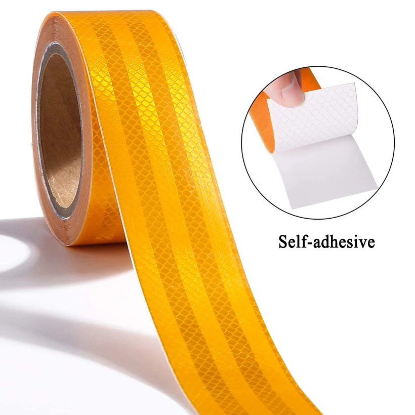 3M Reflectante Sticker Decoratie Accessoires Auto Reflecterende Strip Veiligheidswaarschuwing Mark