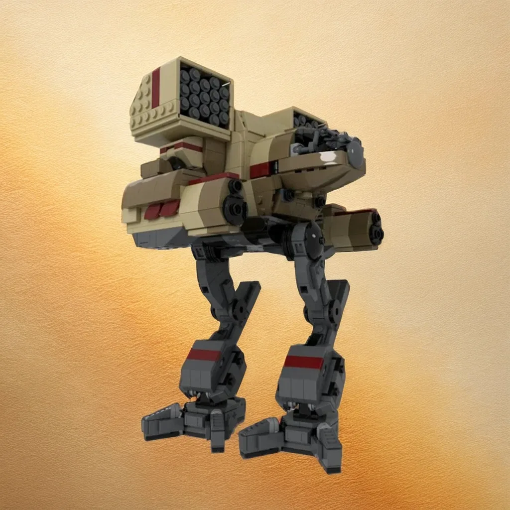 1226PCS MOC Creative Model Mad Cat Timber Wolf Omnimech Clan DIY Assembly Bricks Home Decor Display Birthday Gift Collectible