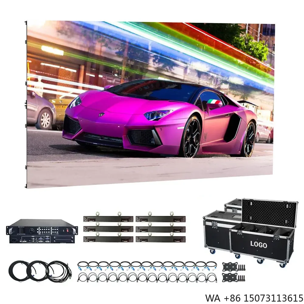 

High Quality Outdoor LED Video Wall Panel Custom Cabinet Nova System Advertising Screen