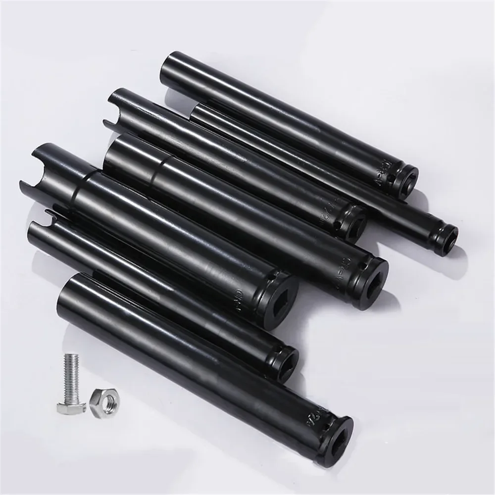 150/200/300mm Deep Impact Hex Wrench Overlength Electric Impact Hex Wrench Socket Special Tool Socket Head 1/2\