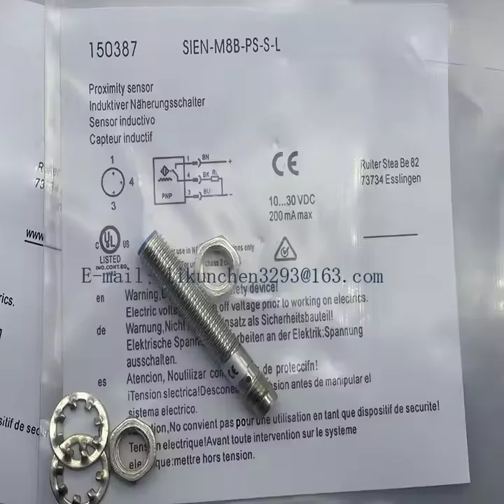 

The brand-new original sensor SIEN-M8B-PS-K-L SIEN-M8B-NS-K-L SIEN-M8B-PO-K-L/NO-K-L warranty for one year in stock