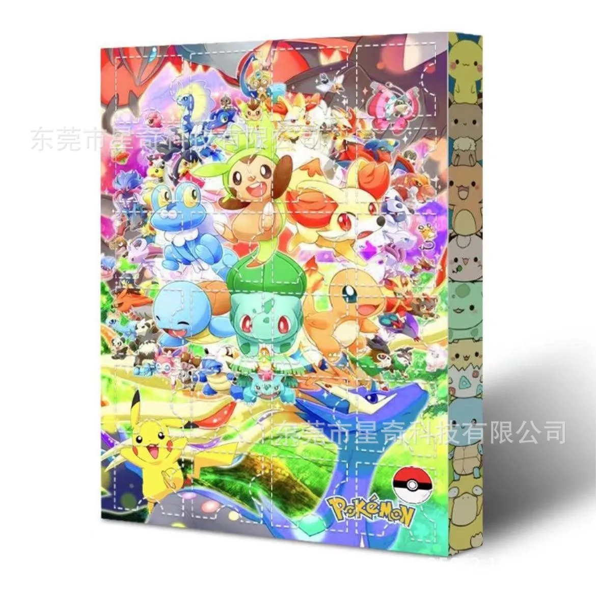Pokemon 24 Pcs Set Figure Christmas Gift Advent Calendar Mystery Box Kawaii Pikachu Anime Figural Action PVC Model Kid Toy view 3