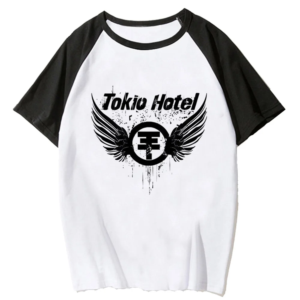 Tokio Hotel t-shirts women anime summer top female designer clothing