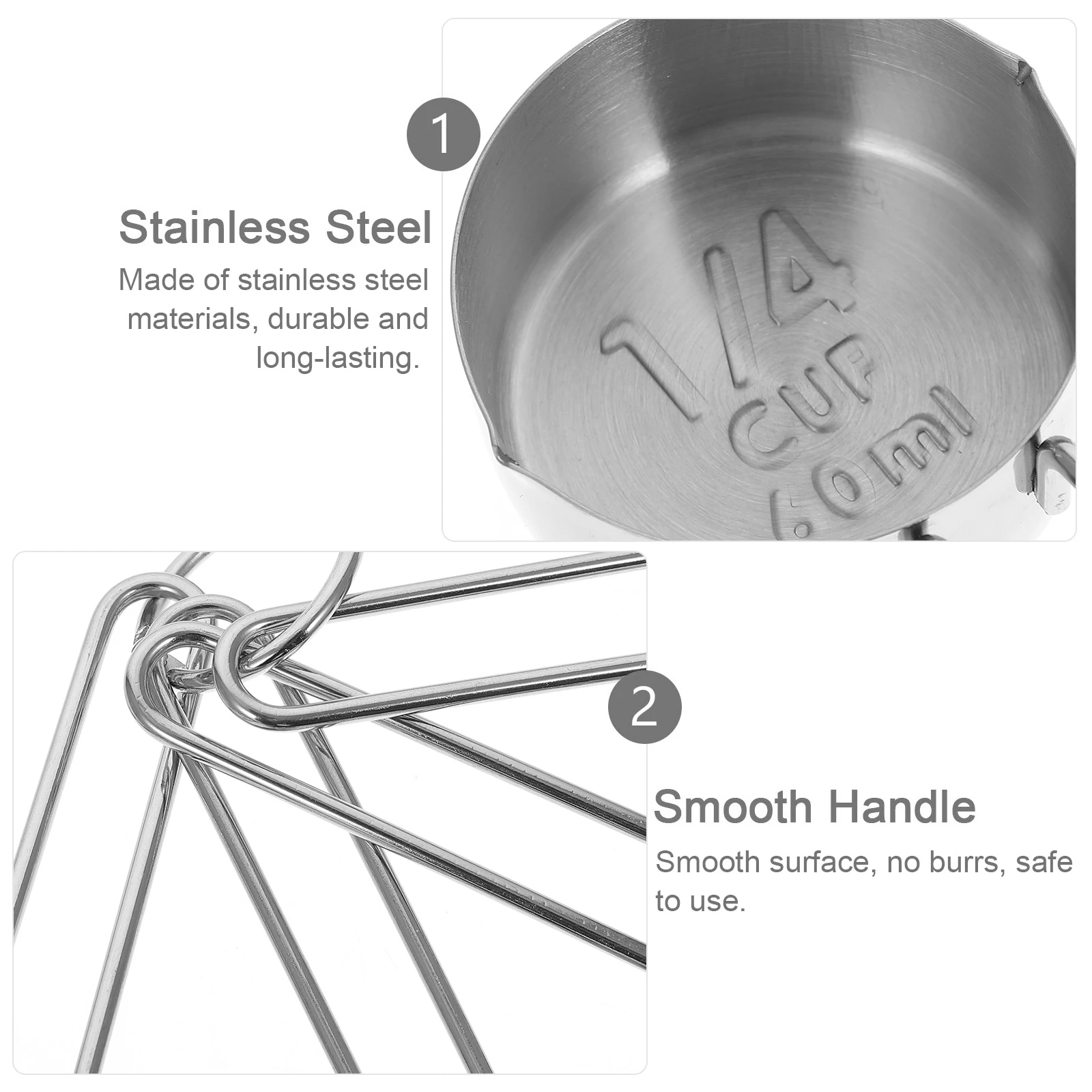 

Baking Measuring Spoon Cup Spoons for Household Teaspoons Metal Measure Cups and