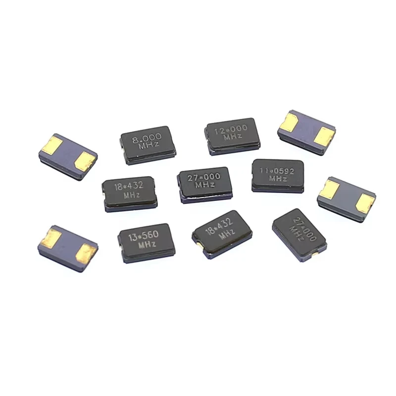 10PCS/LOT 5032 SMD Passive  Crystal Oscillator 2PIN Quartz 8Mhz 9.84375Mhz 10Mhz 11.0592Mhz 12Mhz 13.56Mhz 16Mhz 20Mhz 40Mhz