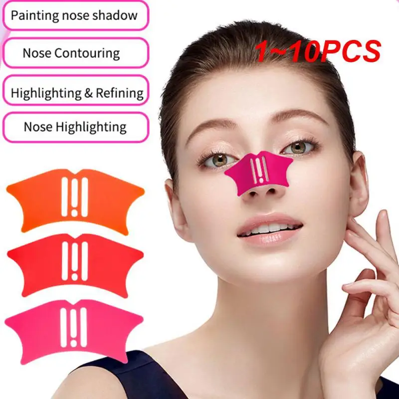 1~10PCS Nasal Shadow Organ Correction Assisted Makeup Easy And Convenient Professional Simplify Your Makeup Routine