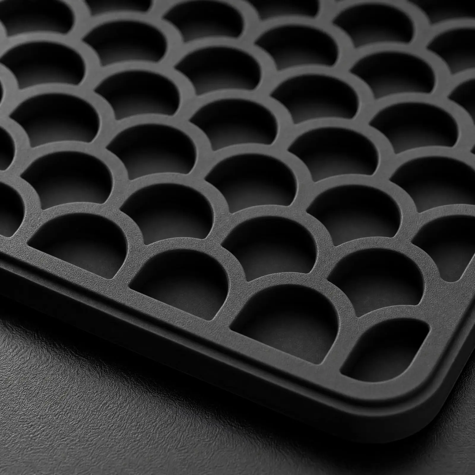 Silicone Drainage Mat with Drainage Tray Non-Absorbent Two-Layer Silicone Drainage Mat Dishwasher for Kitchen Countertop, Meal