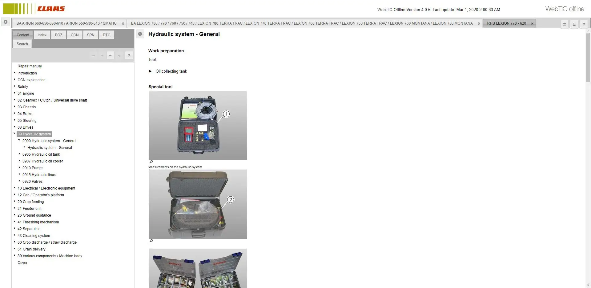 AutoDVD CLAAS WebTIC Offline Ukraina 02025 Operator Manual Repair Manual & Service Documentation DVD