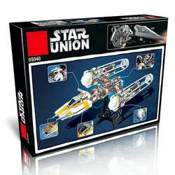 IN Stock 10134 05040 Death Building Blocks 2004 MOC Y-wing Attack fighter Toys For boy birthday Christmas Gift Bricks Wars